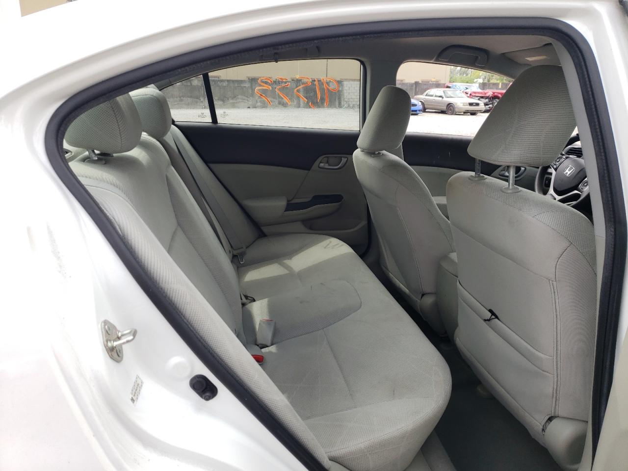 Photo 6 from auction – 2012 HONDA CIVIC LX with VIN 19XFB2F56CE072545