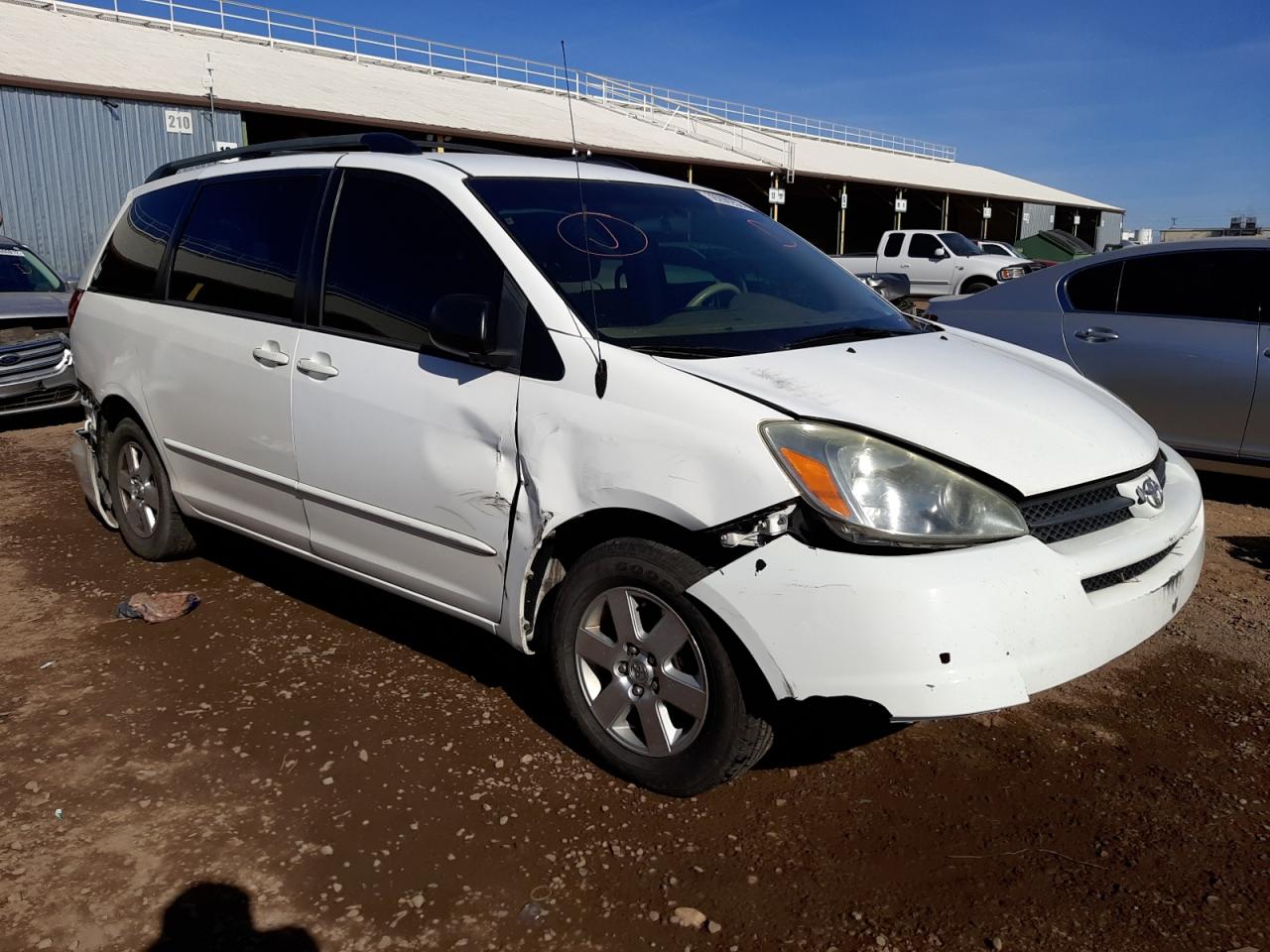 TOYOTA SIENNA CE 2005 with VIN 5TDZA23C35S362074 - Photo from auction