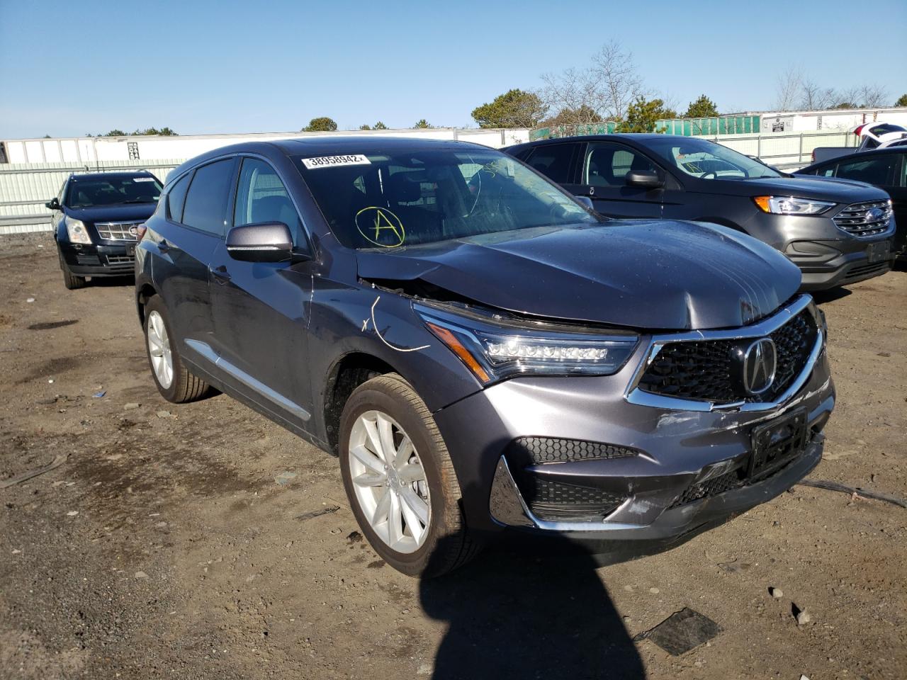 ACURA RDX 2021 with VIN 5J8TC2H39ML049394 - Photo from auction