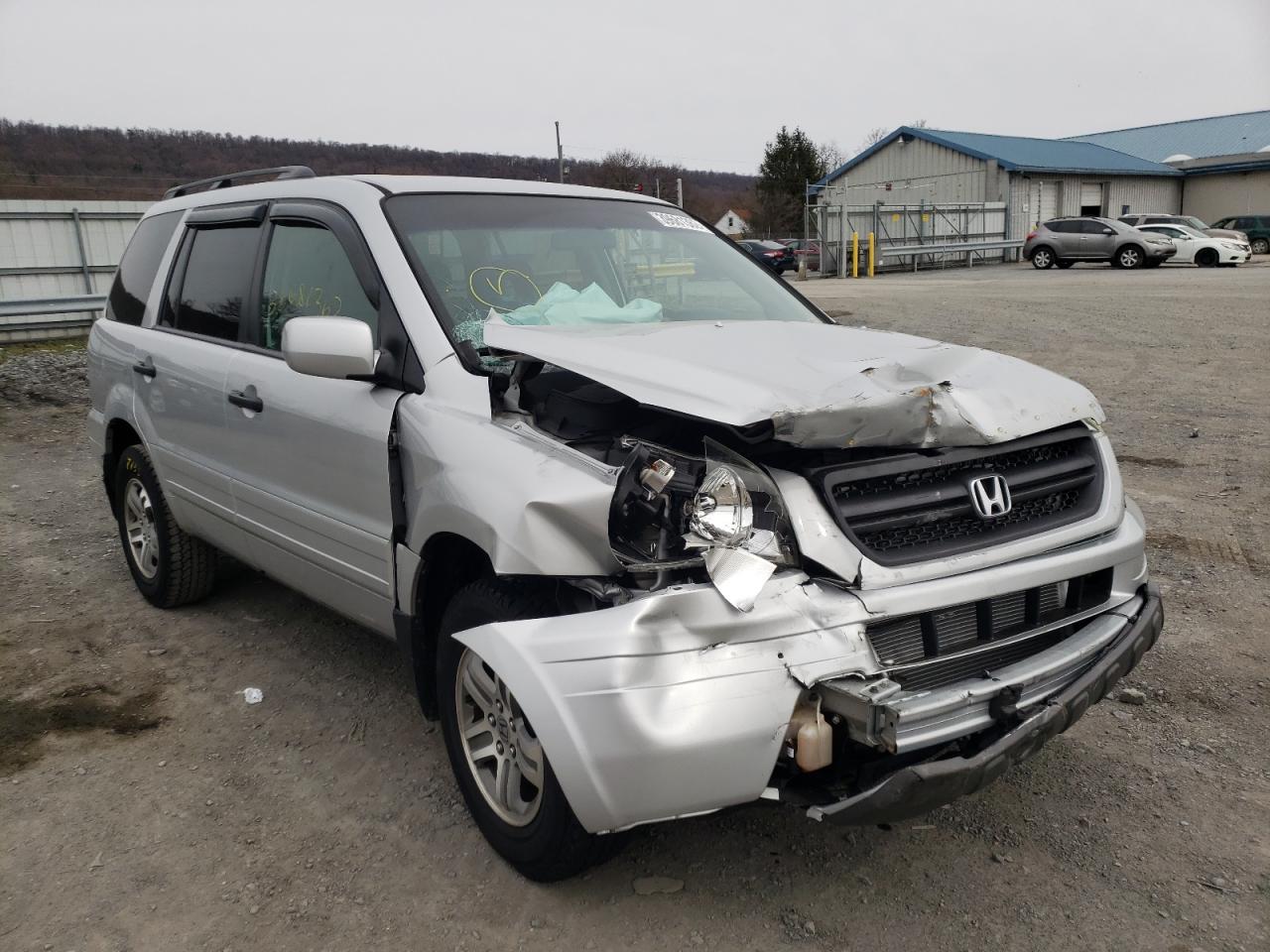 Photo 1 from auction – 2004 HONDA PILOT EXL with VIN 2HKYF18534H595717