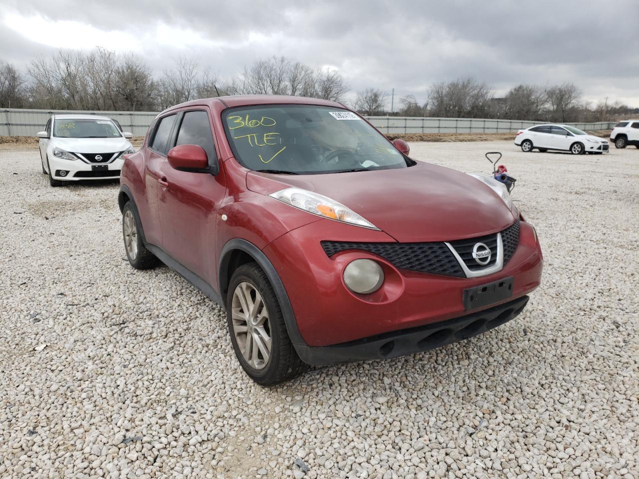 NISSAN JUKE S 2012 with VIN JN8AF5MR2CT110466 - Photo from auction