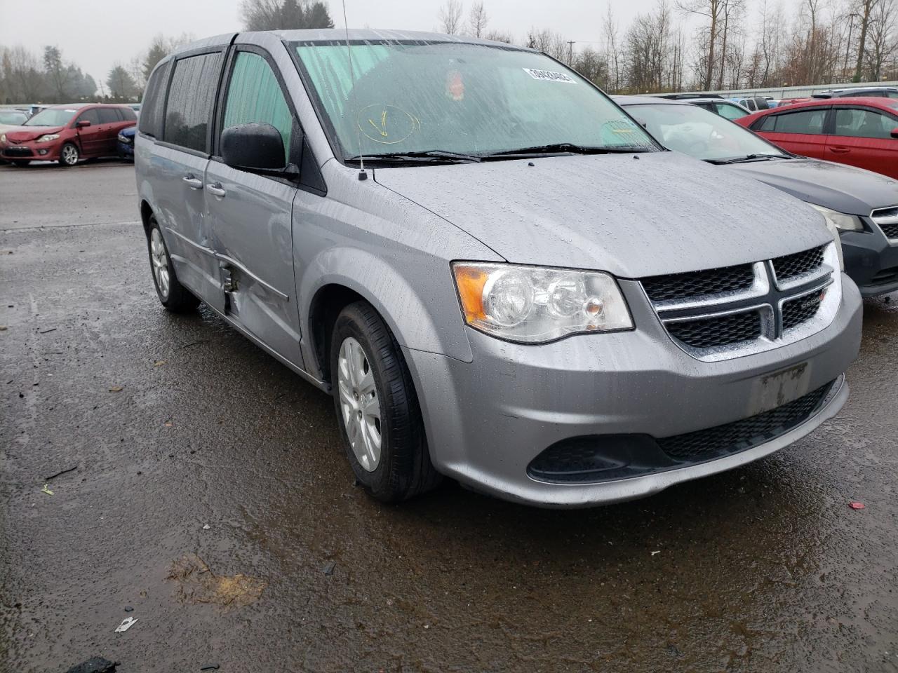 DODGE GRAND CARA 2016 with VIN 2C4RDGBG4GR342517 - Photo from auction