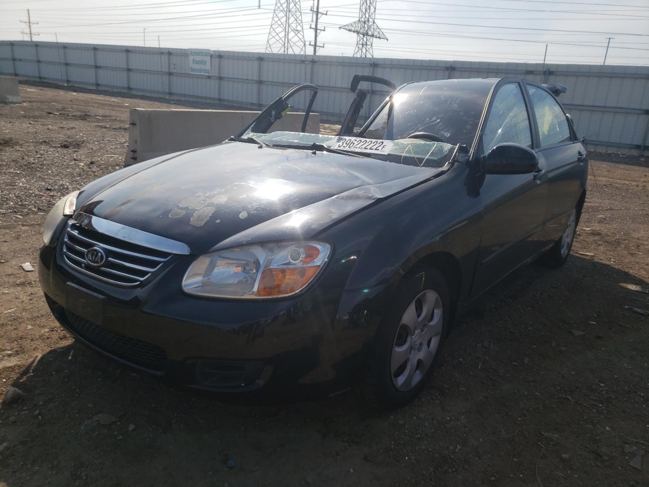 Photo 2 from auction – 2007 KIA SPECTRA EX with VIN KNAFE121875441022