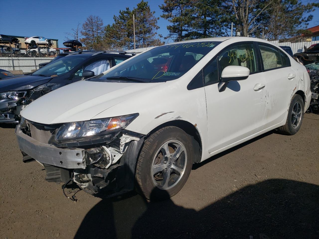 Zdjęcie 2 z aukcji – 2015 HONDA CIVIC SE z VIN 19XFB2F76FE240996