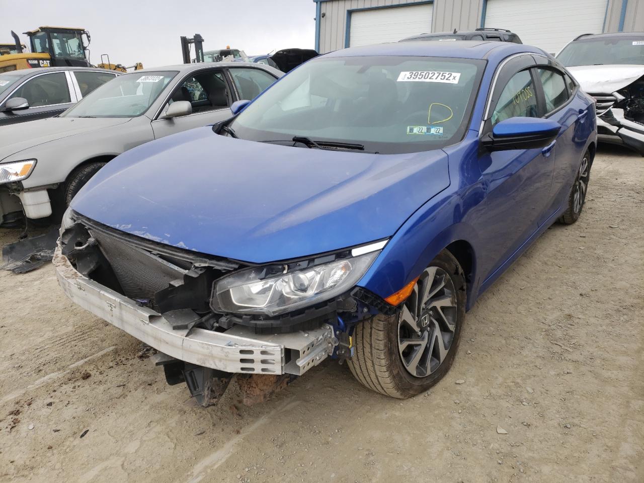 Photo 2 from auction – 2016 HONDA CIVIC EX with VIN 19XFC2F74GE080468