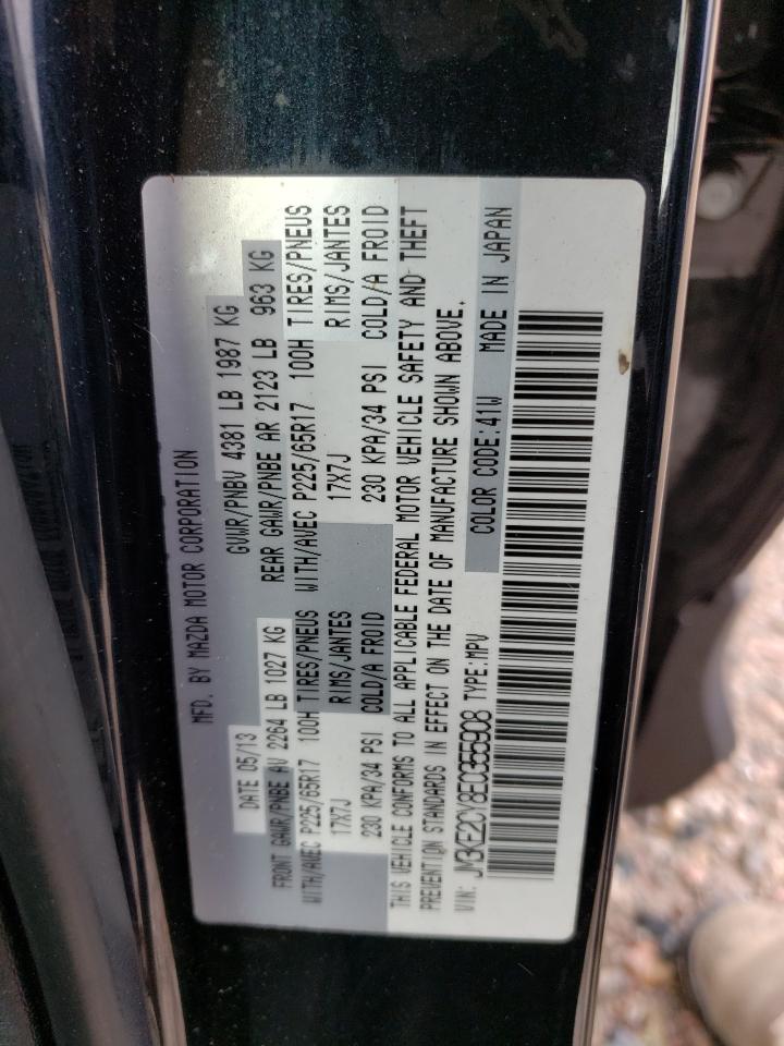 Photo 10 from auction – 2014 MAZDA CX-5 TOURI with VIN JM3KE2CY8E0355908