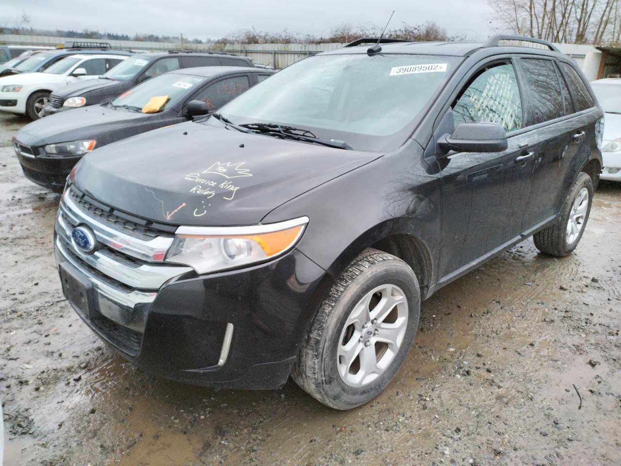 Photo 2 from auction – 2012 FORD EDGE SEL with VIN 2FMDK4JC1CBA85702