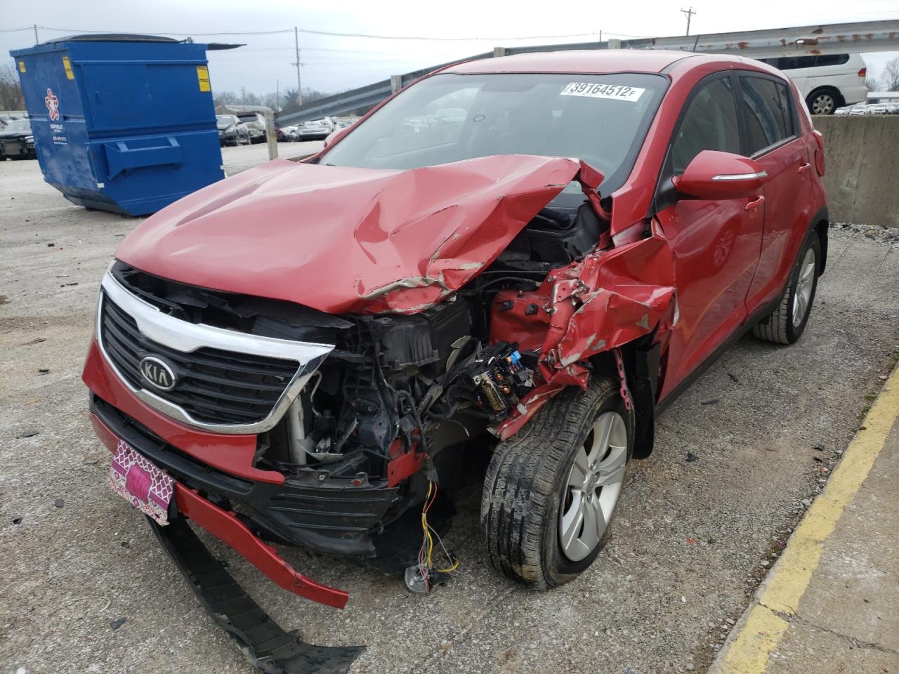 Photo 2 from auction – 2012 KIA SPORTAGE B with VIN KNDPB3A22C7198182