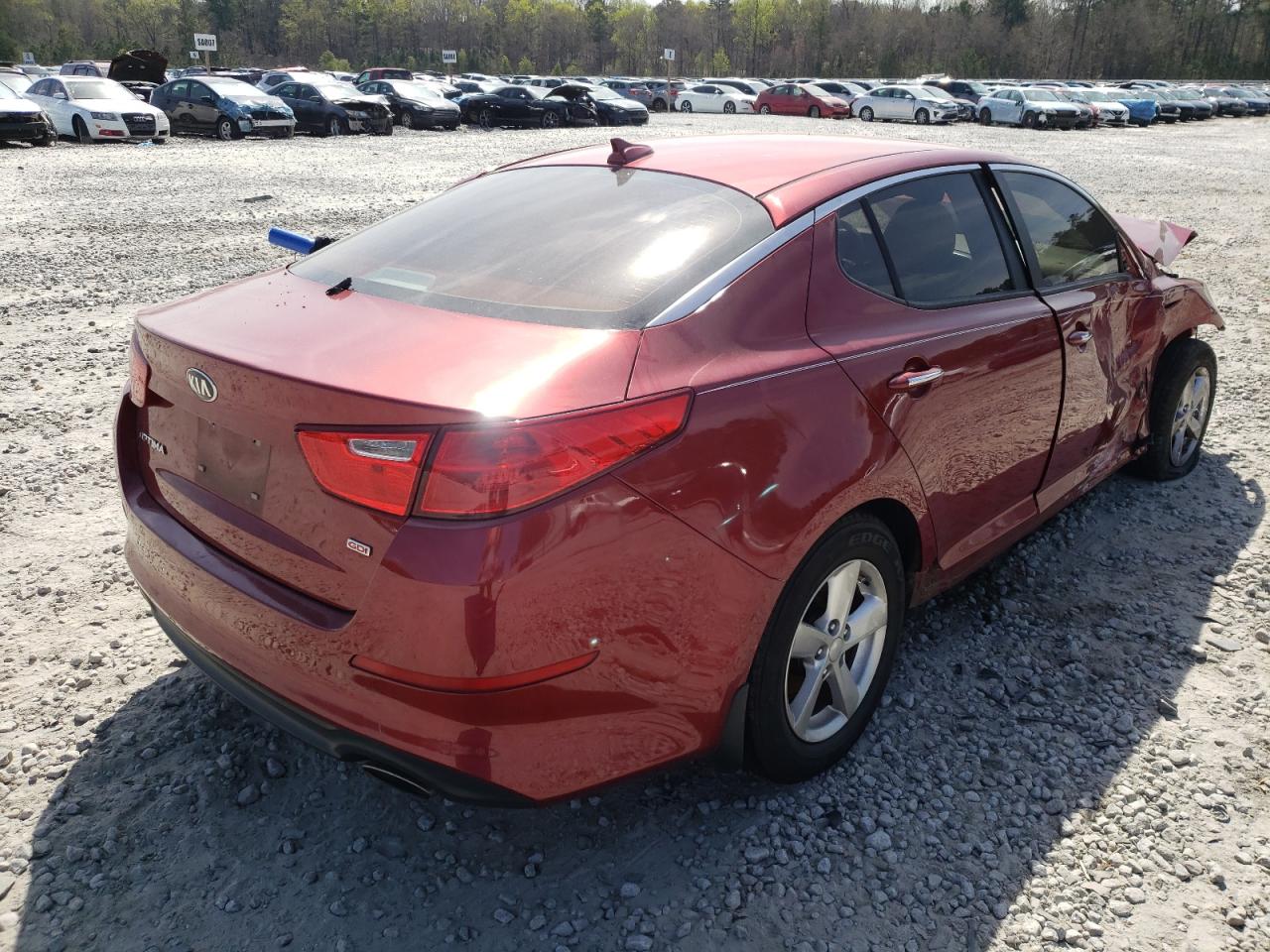 Photo 4 from auction – 2015 KIA OPTIMA LX with VIN 5XXGM4A74FG512020