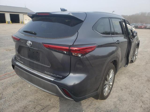 Photo 4 from auction – 2021 TOYOTA HIGHLANDER with VIN 5TDFZRBH8MS160864