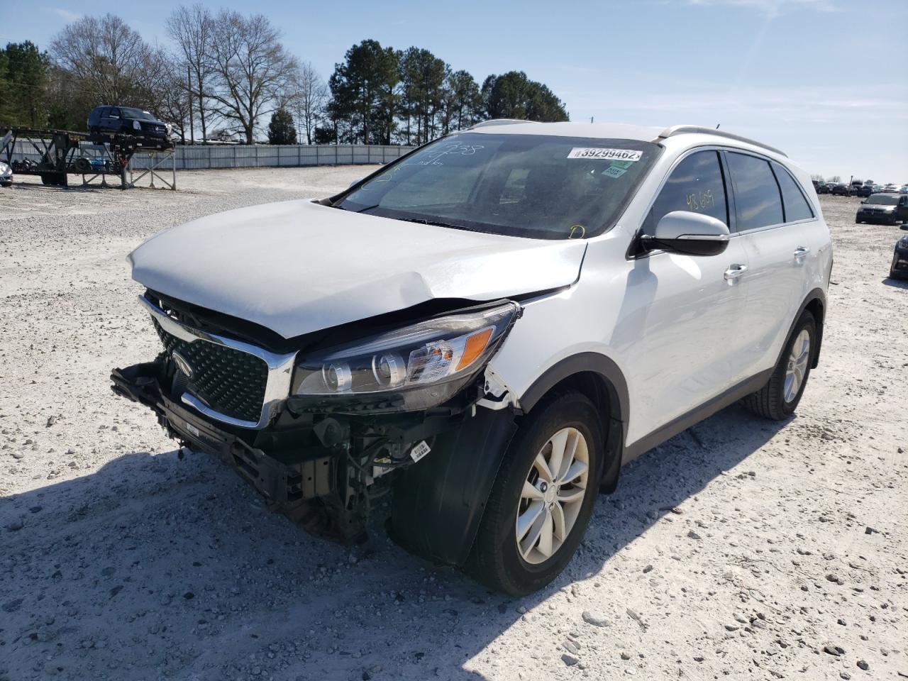 Photo 2 from auction – 2016 KIA SORENTO LX with VIN 5XYPG4A50GG154238