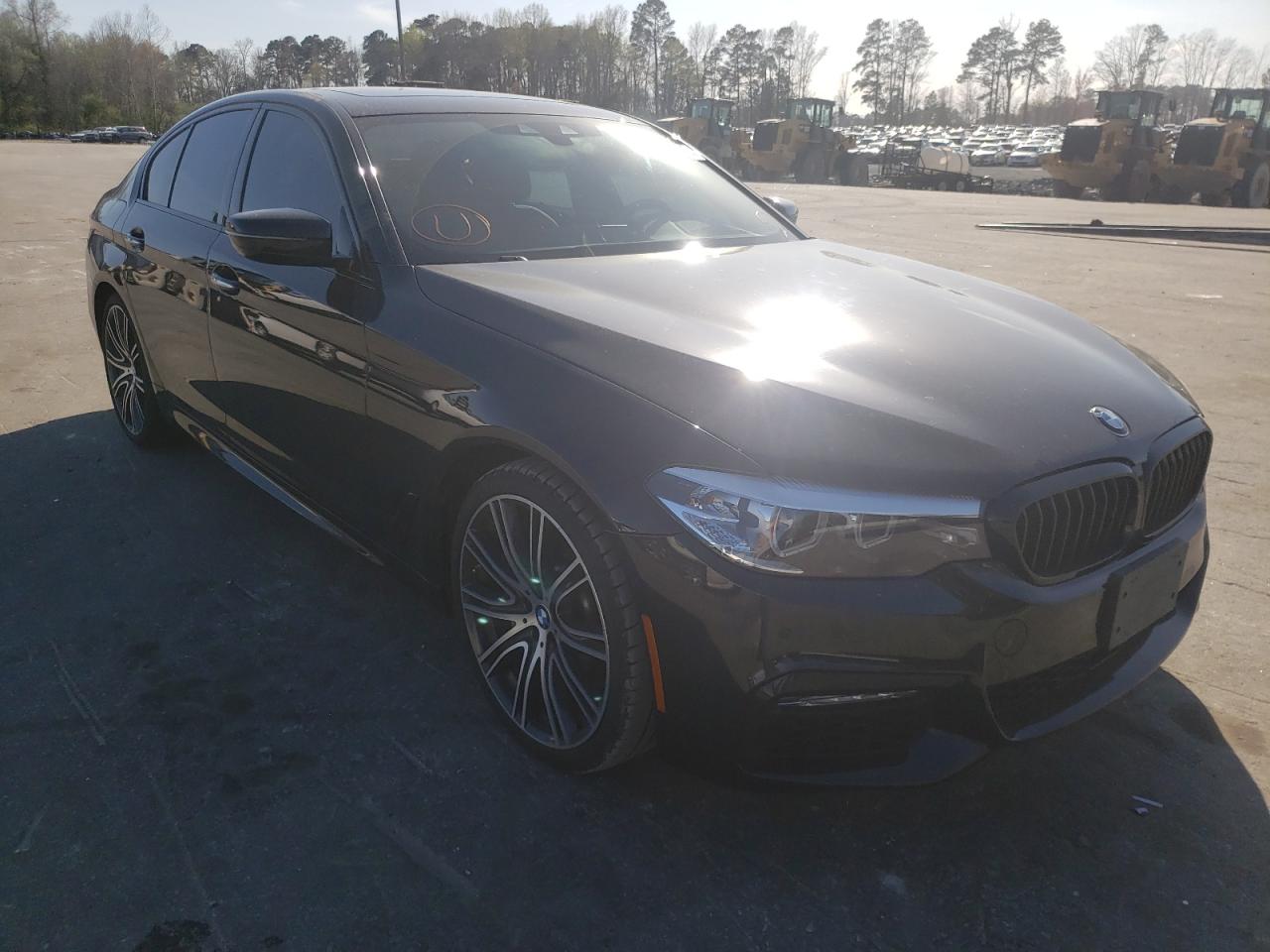 BMW 540 I 2018 with VIN WBAJE5C51JWA93930 - Photo from auction