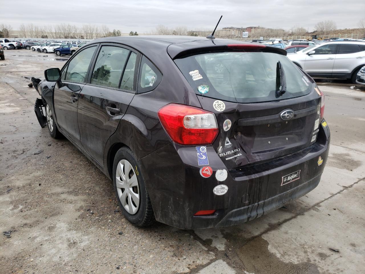 Photo 3 from auction – 2012 SUBARU IMPREZA with VIN JF1GPAA68CH207217