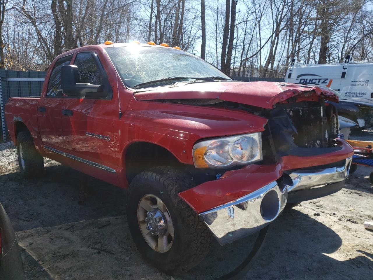 DODGE RAM 3500 S 2004 with VIN 3D7LU38C44G182827 - Photo from auction