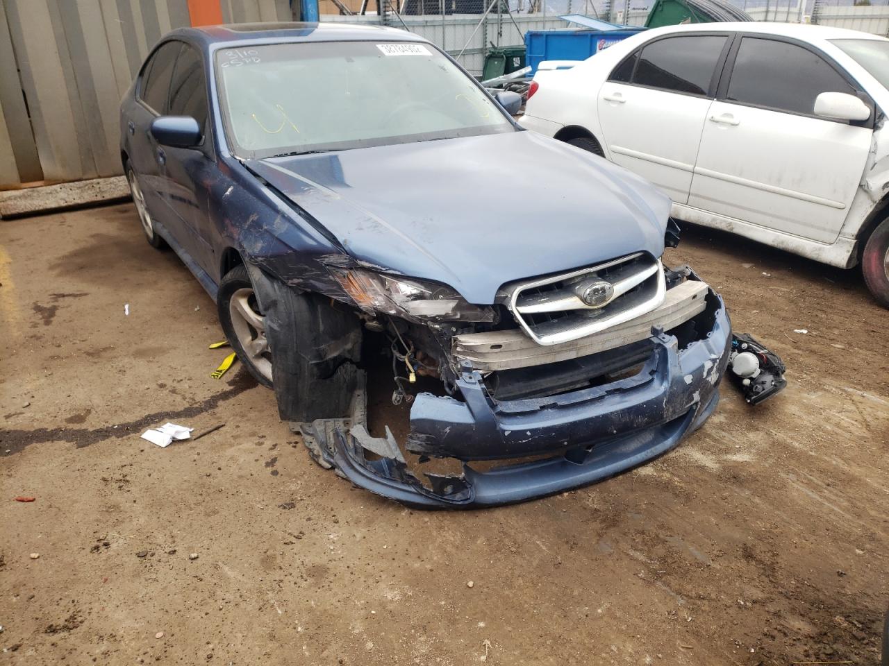 Photo 9 from auction – 2008 SUBARU LEGACY 2.5 with VIN 4S3BL616487200887