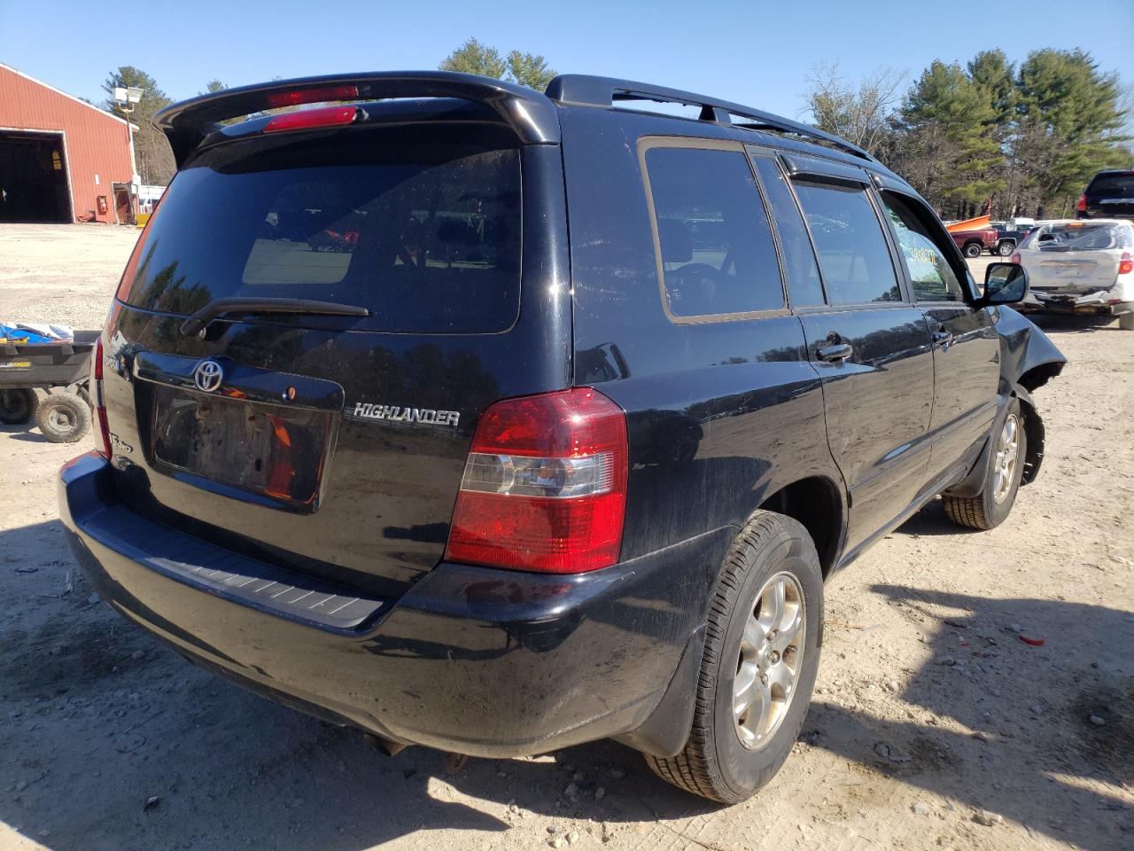 Photo 4 from auction – 2007 TOYOTA HIGHLANDER with VIN JTEHP21A170230377