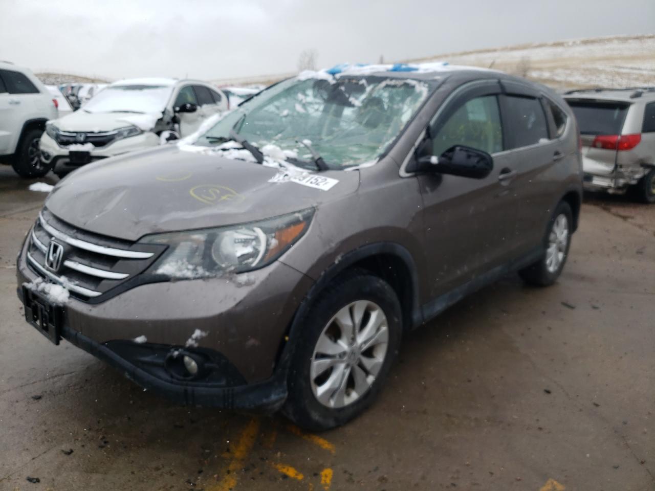 Photo 2 from auction – 2012 HONDA CR-V EX with VIN 3CZRM3H57CG700301