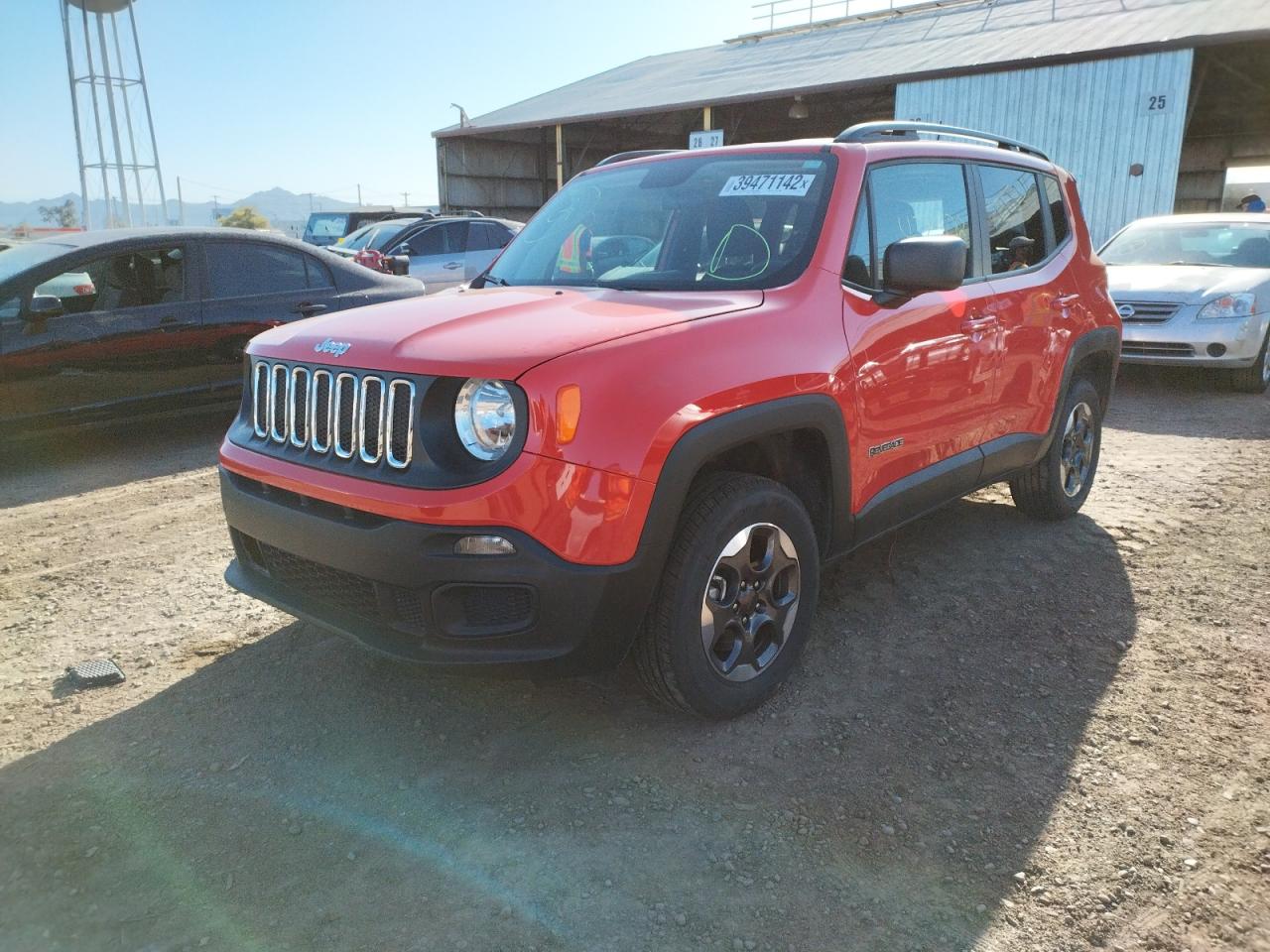 Photo 2 from auction – 2018 JEEP RENEGADE S with VIN ZACCJBAB7JPH56961