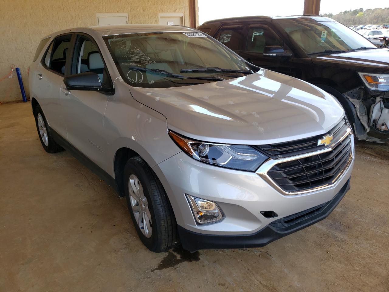 CHEVROLET EQUINOX LS 2021 with VIN 3GNAXHEV9MS166901 - Photo from auction