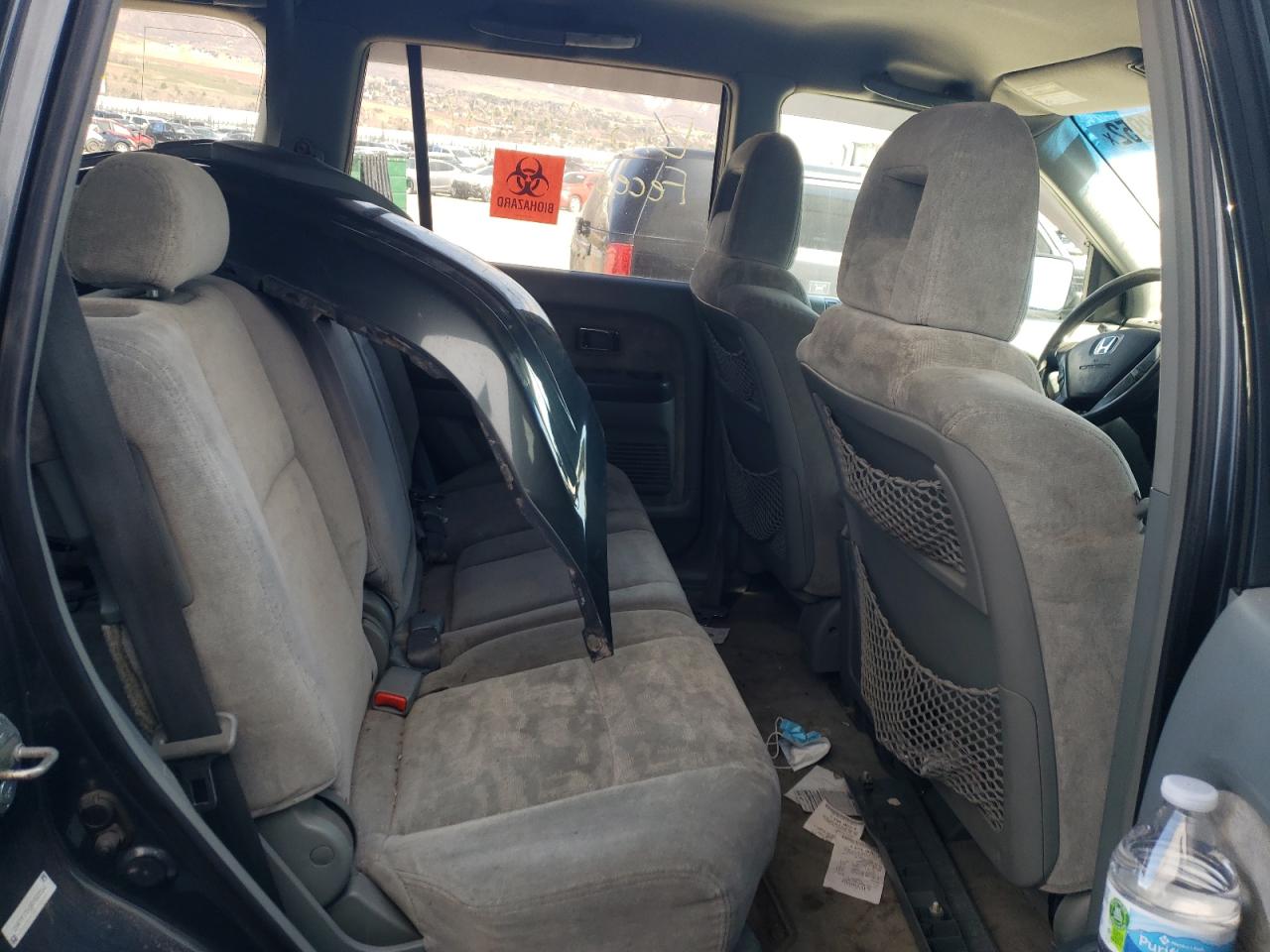 Photo 6 from auction – 2005 HONDA PILOT EX with VIN 2HKYF18435H522162