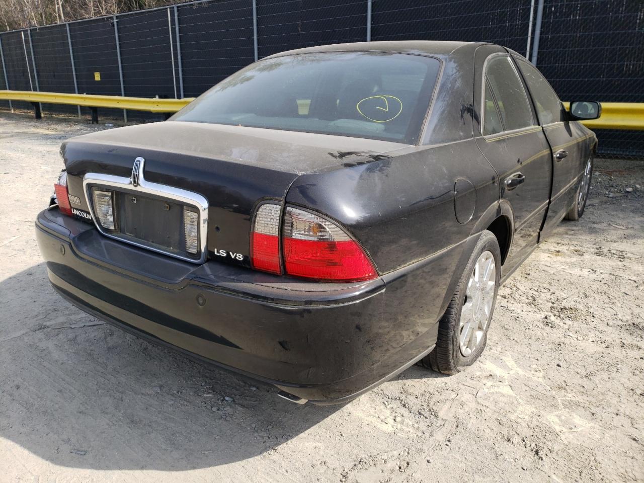 Photo 4 from auction – 2003 LINCOLN LS with VIN 1LNHM87A23Y654973