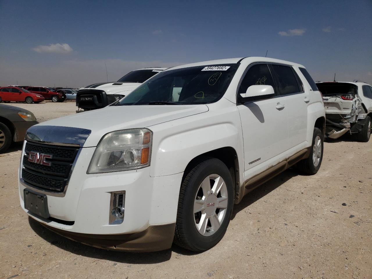 Photo 2 from auction – 2013 GMC TERRAIN SL with VIN 2GKALMEK1D6114295