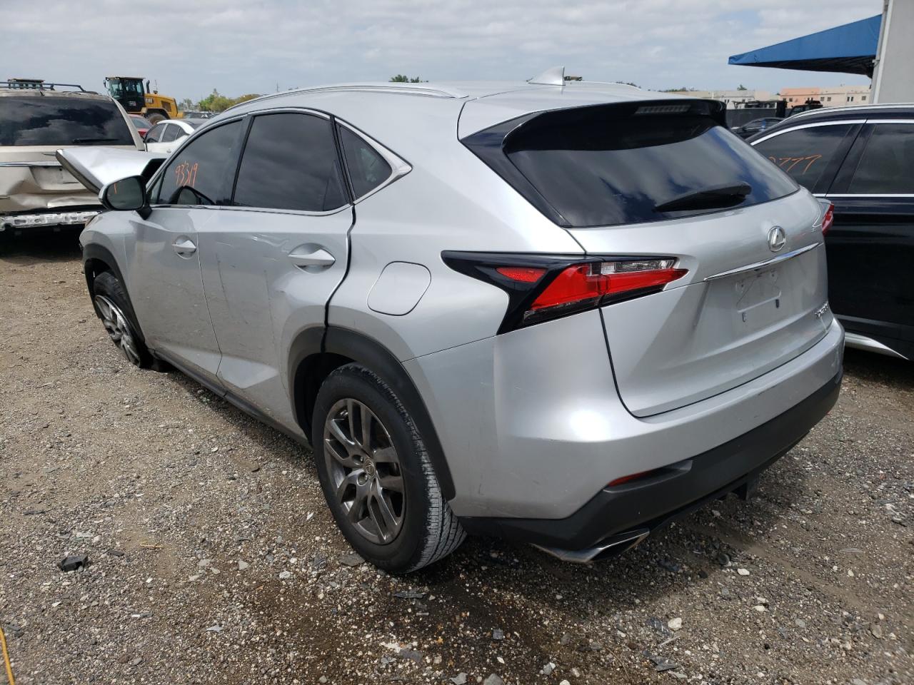 Photo 3 from auction – 2015 LEXUS NX 200T with VIN JTJBARBZ7F2002599