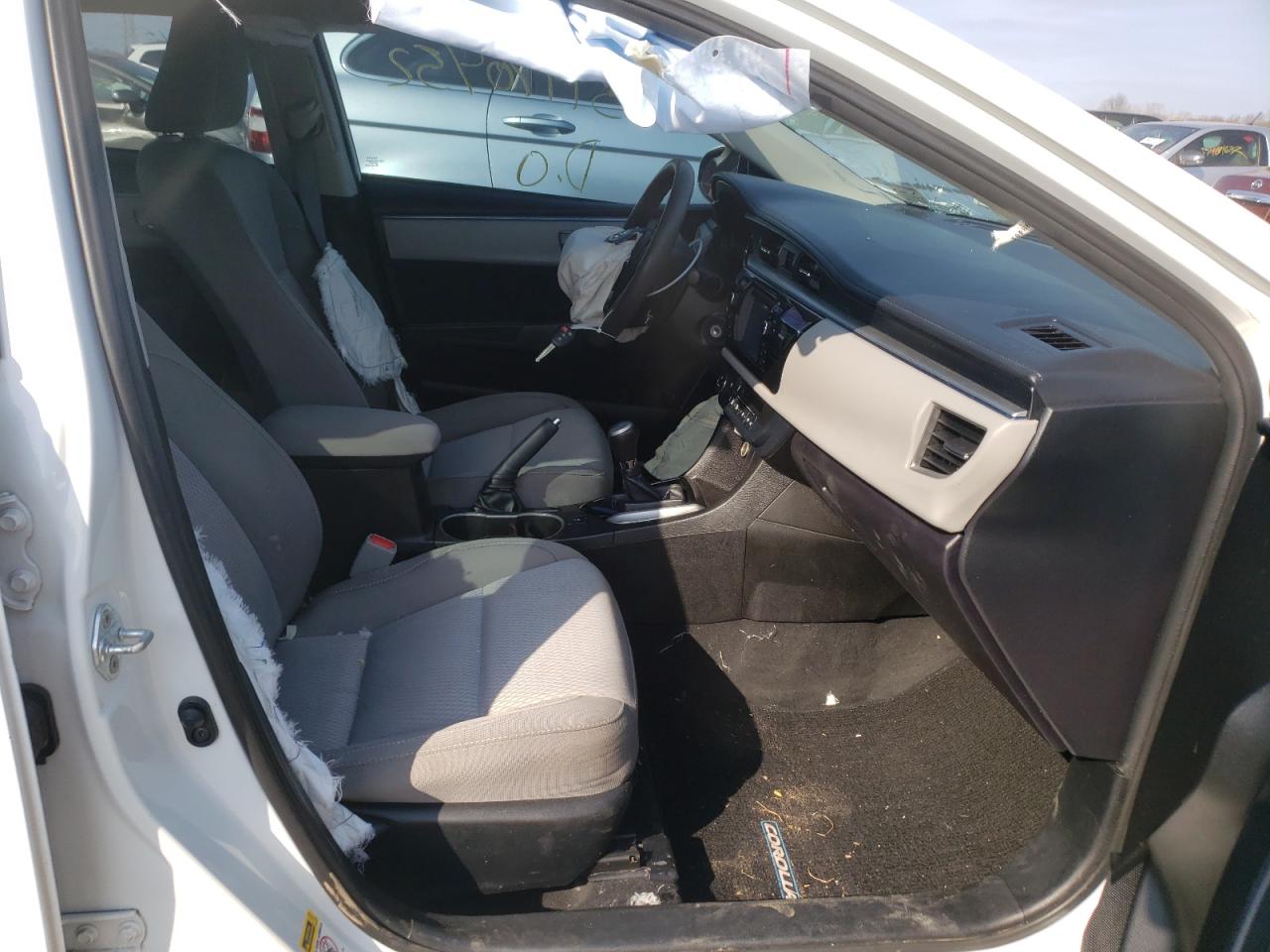 Photo 5 from auction – 2016 TOYOTA COROLLA L with VIN 5YFBURHE1GP544931