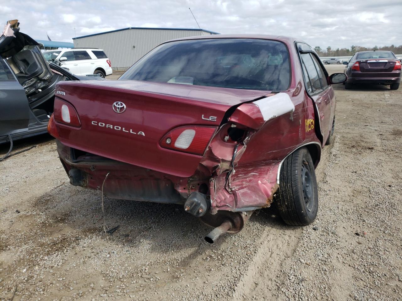 Photo 9 from auction – 1999 TOYOTA COROLLA VE with VIN 2T1BR12E9XC156499
