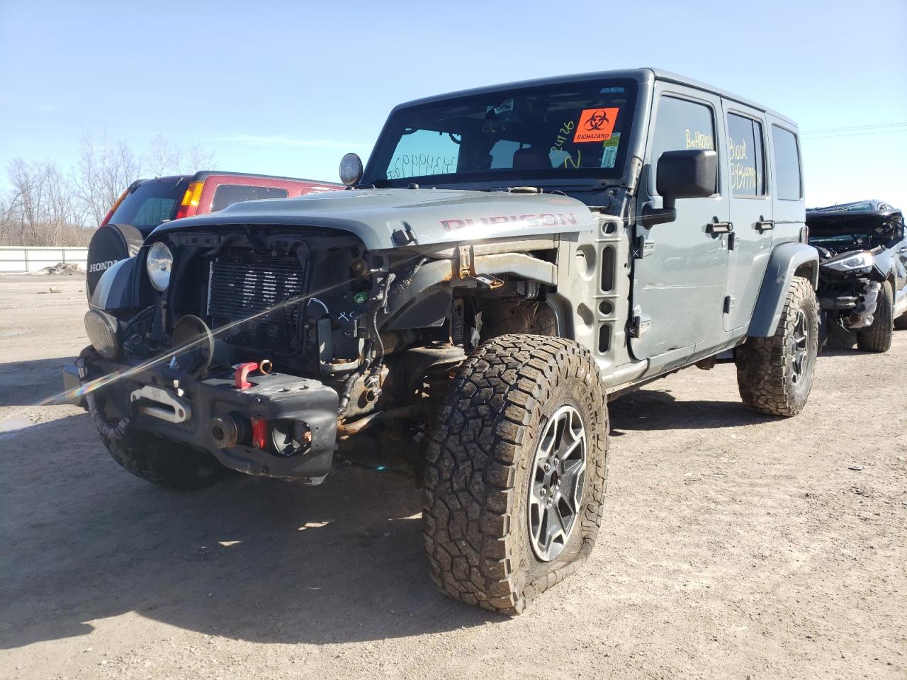 Photo 2 from auction – 2013 JEEP WRANGLER U with VIN 1C4BJWFG8DL703055