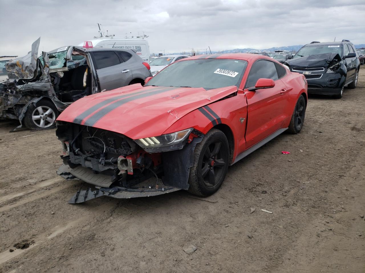 Photo 2 from auction – 2015 FORD MUSTANG with VIN 1FA6P8TH5F5395946
