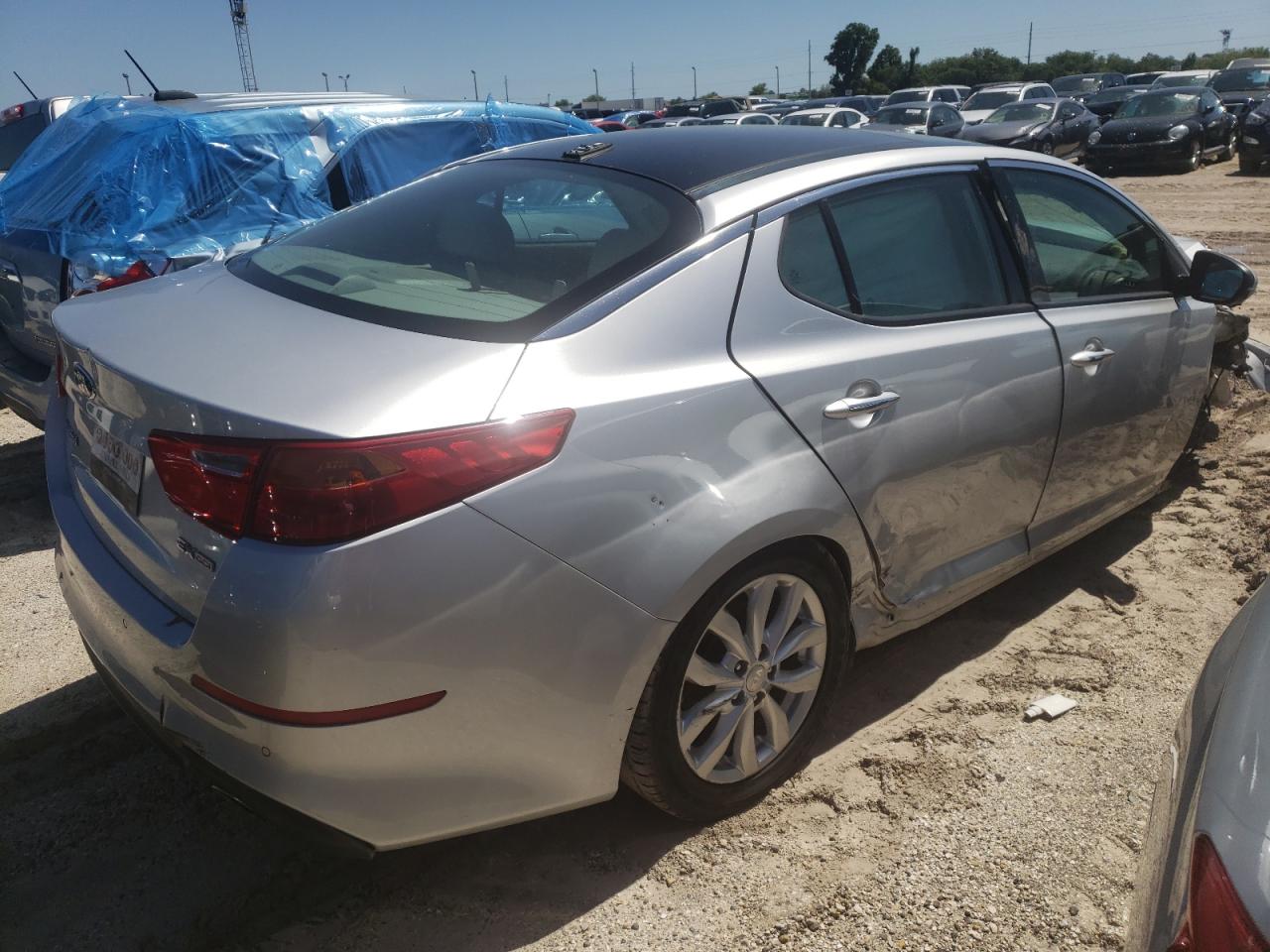 Photo 4 from auction – 2014 KIA OPTIMA with VIN 5XXGN4A70EG260343