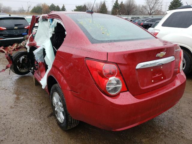 Photo 3 from auction – 2015 CHEVROLET SONIC LT with VIN 1G1JC5SH9F4140862