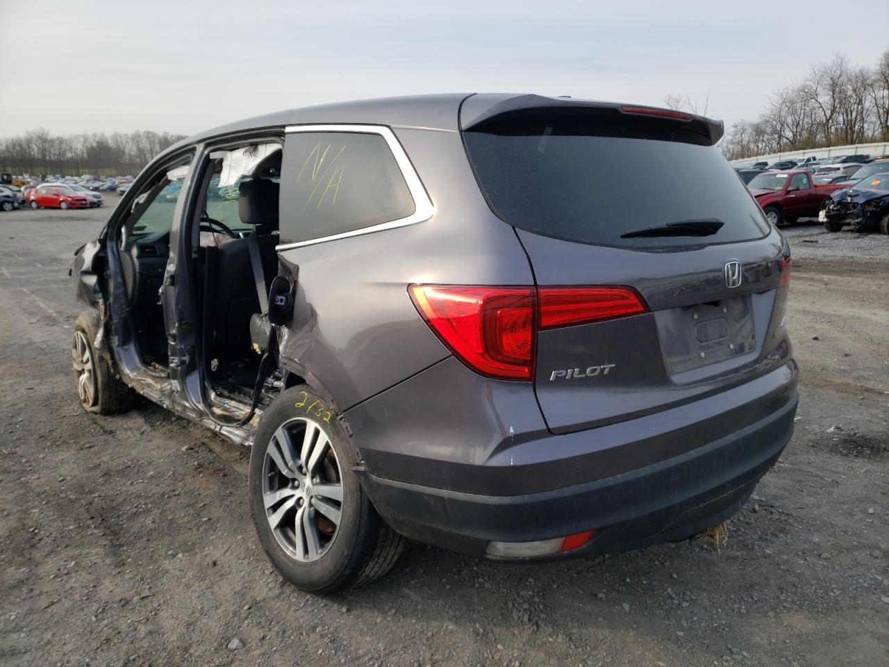 Photo 3 from auction – 2018 HONDA PILOT EXL with VIN 5FNYF6H54JB066994