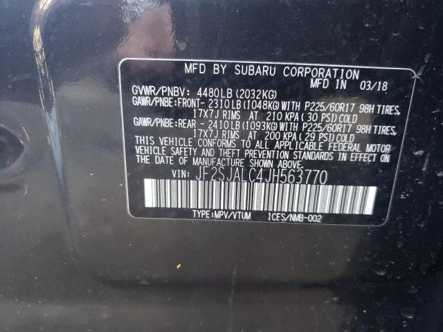 Photo 10 from auction – 2018 SUBARU FORESTER 2 with VIN JF2SJALC4JH563770