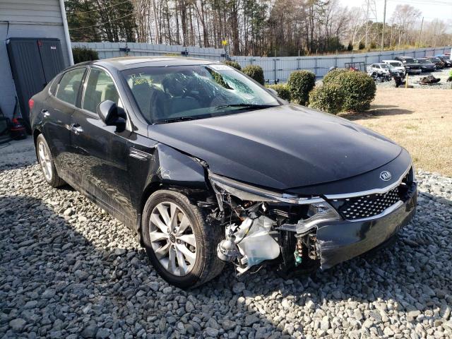 KIA OPTIMA EX 2016 with VIN 5XXGU4L30GG008592 - Photo from auction