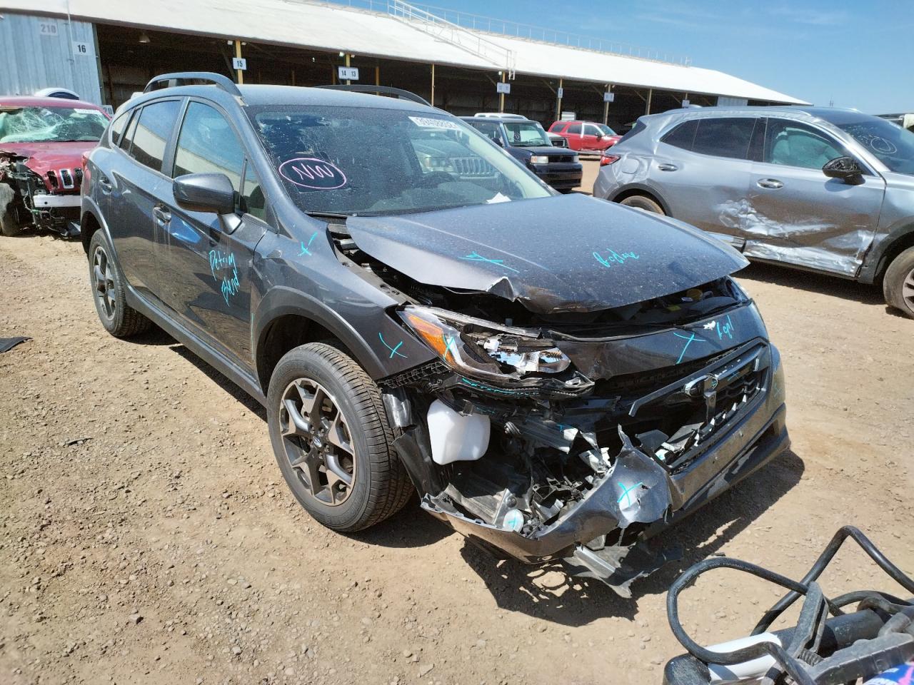 SUBARU CROSSTREK 2020 with VIN JF2GTAPC1L8213428 - Photo from auction