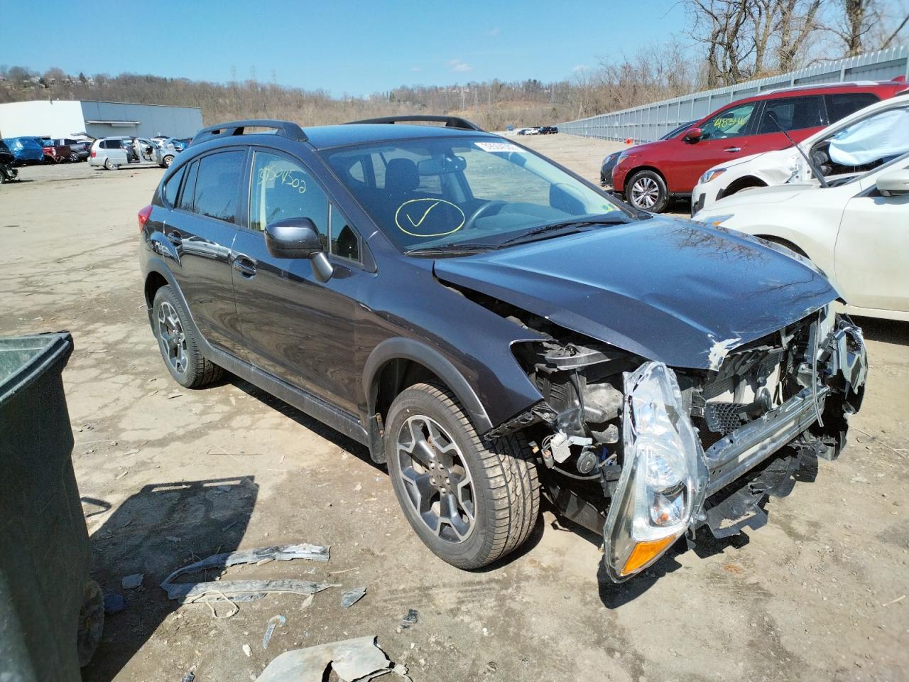 SUBARU XV CROSSTR 2014 with VIN JF2GPACC2E8217436 - Photo from auction