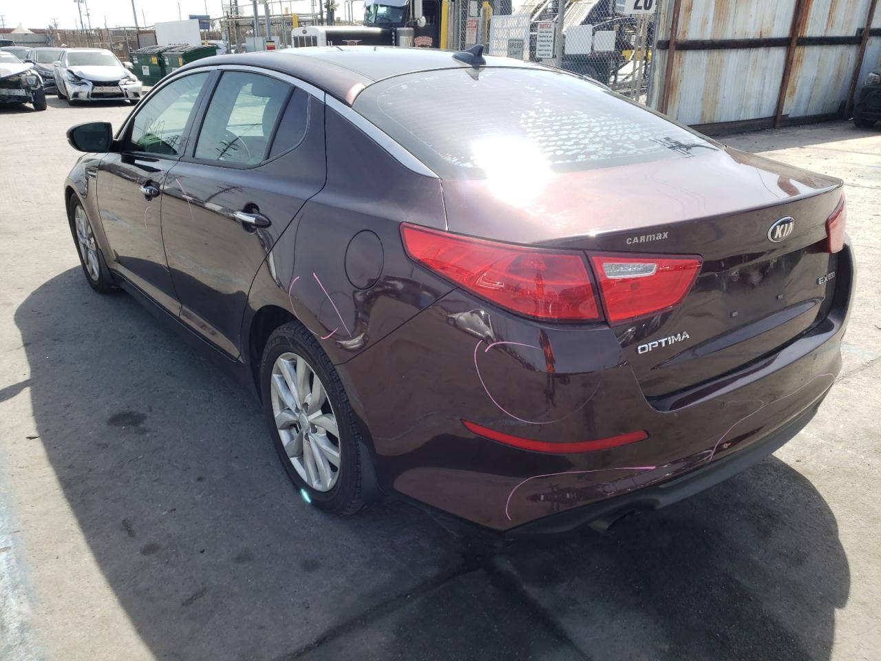 Photo 3 from auction – 2014 KIA OPTIMA EX with VIN 5XXGN4A73EG343376