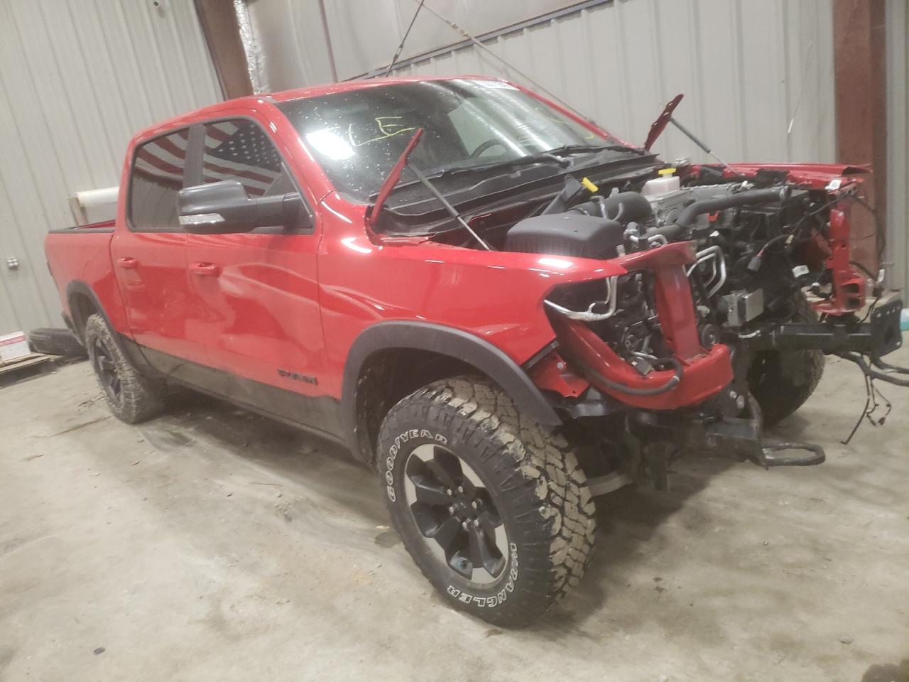 Photo 1 from auction – 2020 RAM 1500 REBEL with VIN 1C6SRFLTXLN374220