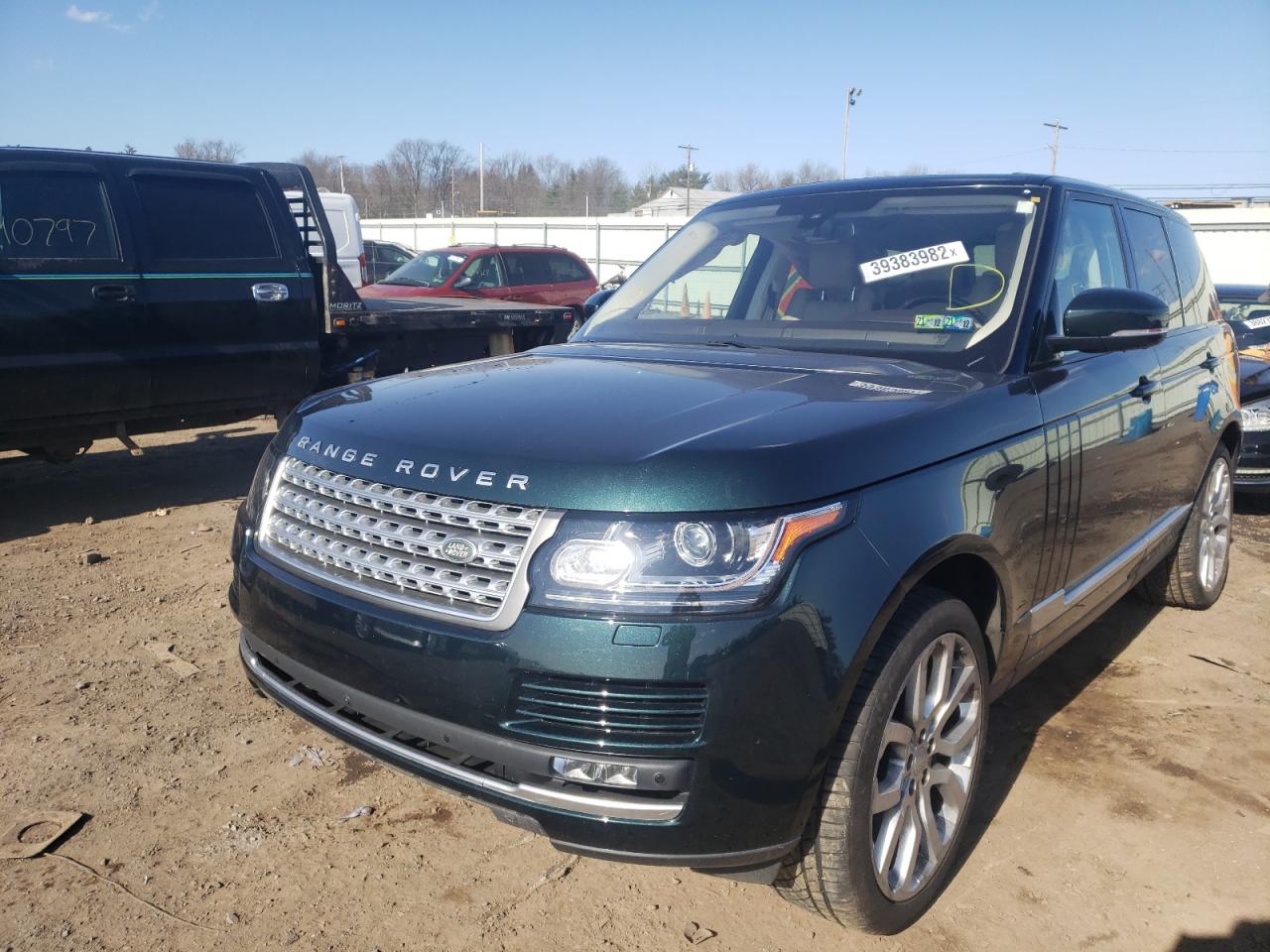 Photo 2 from auction – 2016 LAND ROVER RANGE ROVE with VIN SALGS2PF9GA312491