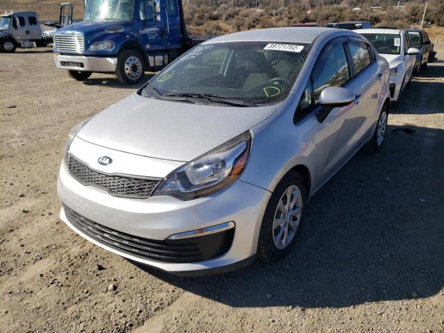 Photo 2 from auction – 2016 KIA RIO LX with VIN KNADM4A38G6640595