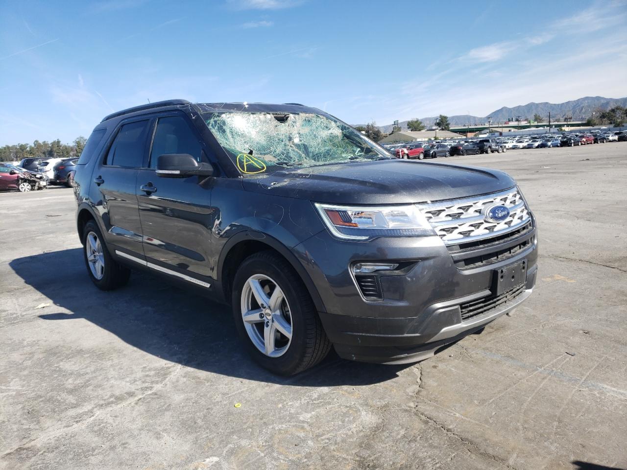 FORD EXPLORER X 2019 with VIN 1FM5K7D84KGA60703 - Photo from auction
