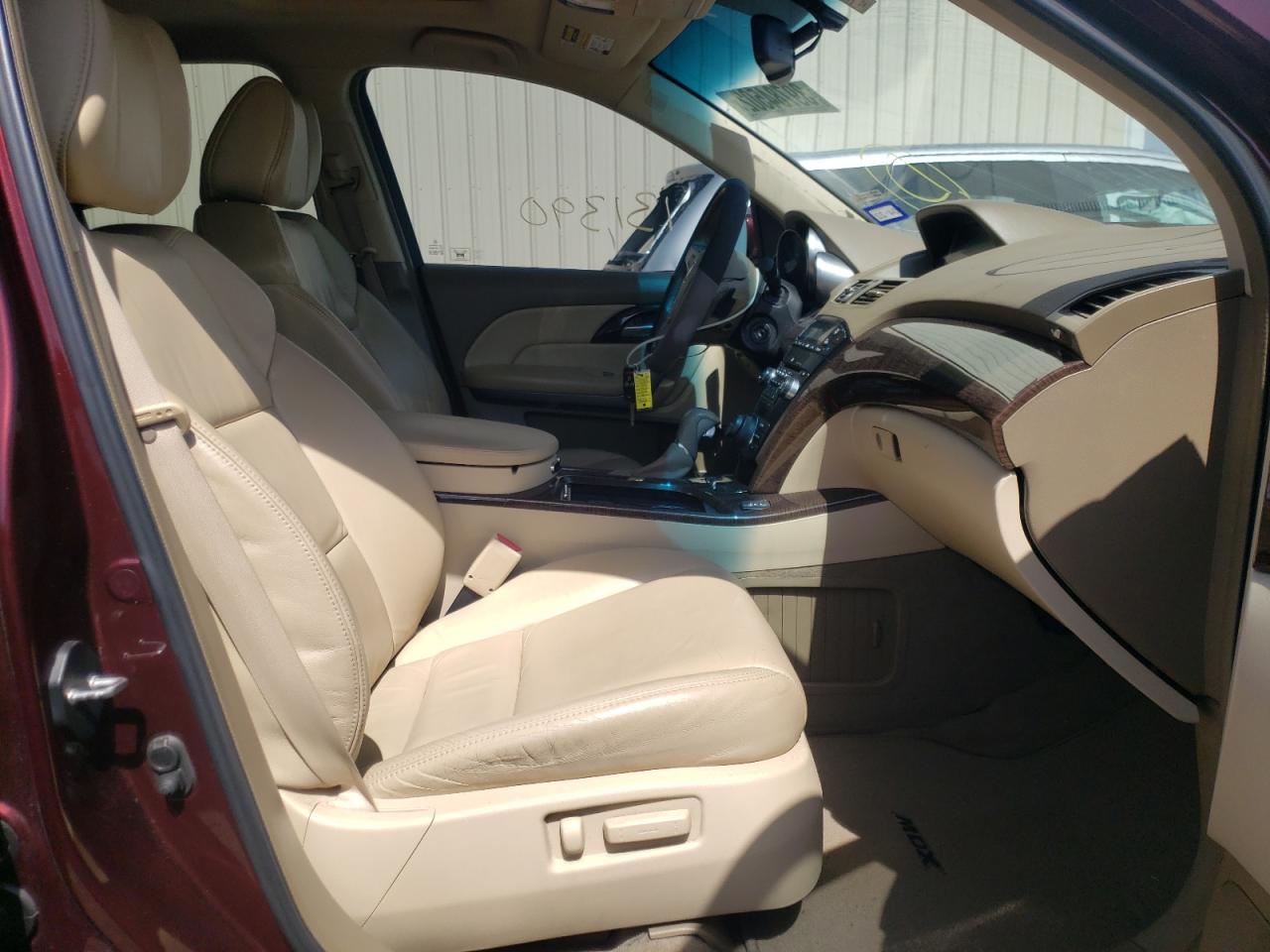 Photo 5 from auction – 2012 ACURA MDX TECHNO with VIN 2HNYD2H36CH544806