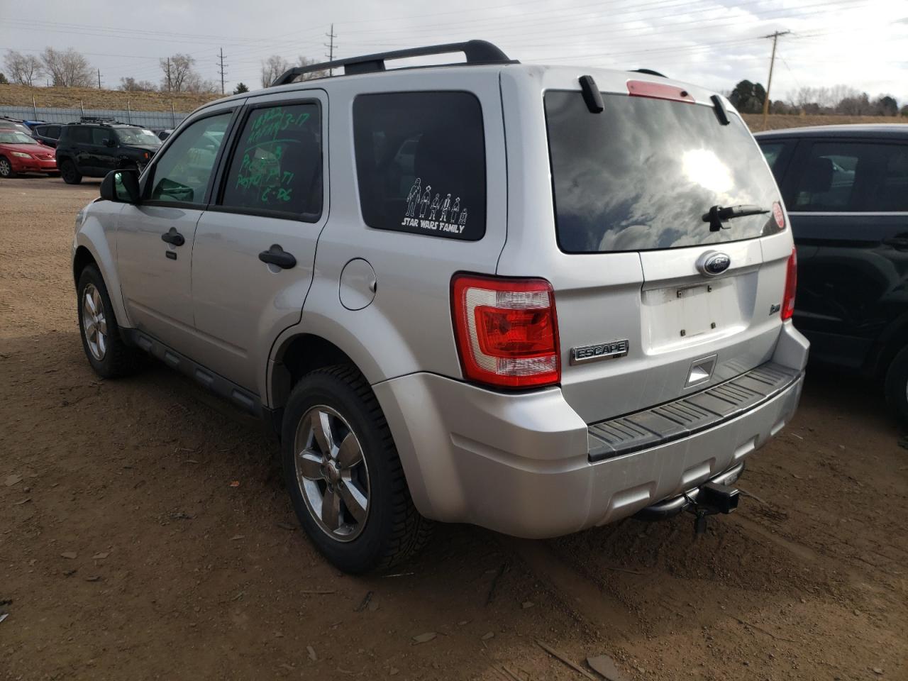 Photo 3 from auction – 2010 FORD ESCAPE XLT with VIN 1FMCU0DG3AKA62955