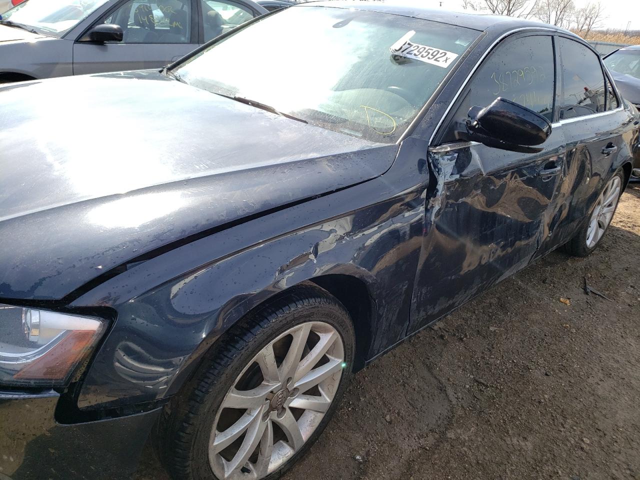 Photo 9 from auction – 2013 AUDI A4 PREMIUM with VIN WAUFFAFL2DN007702