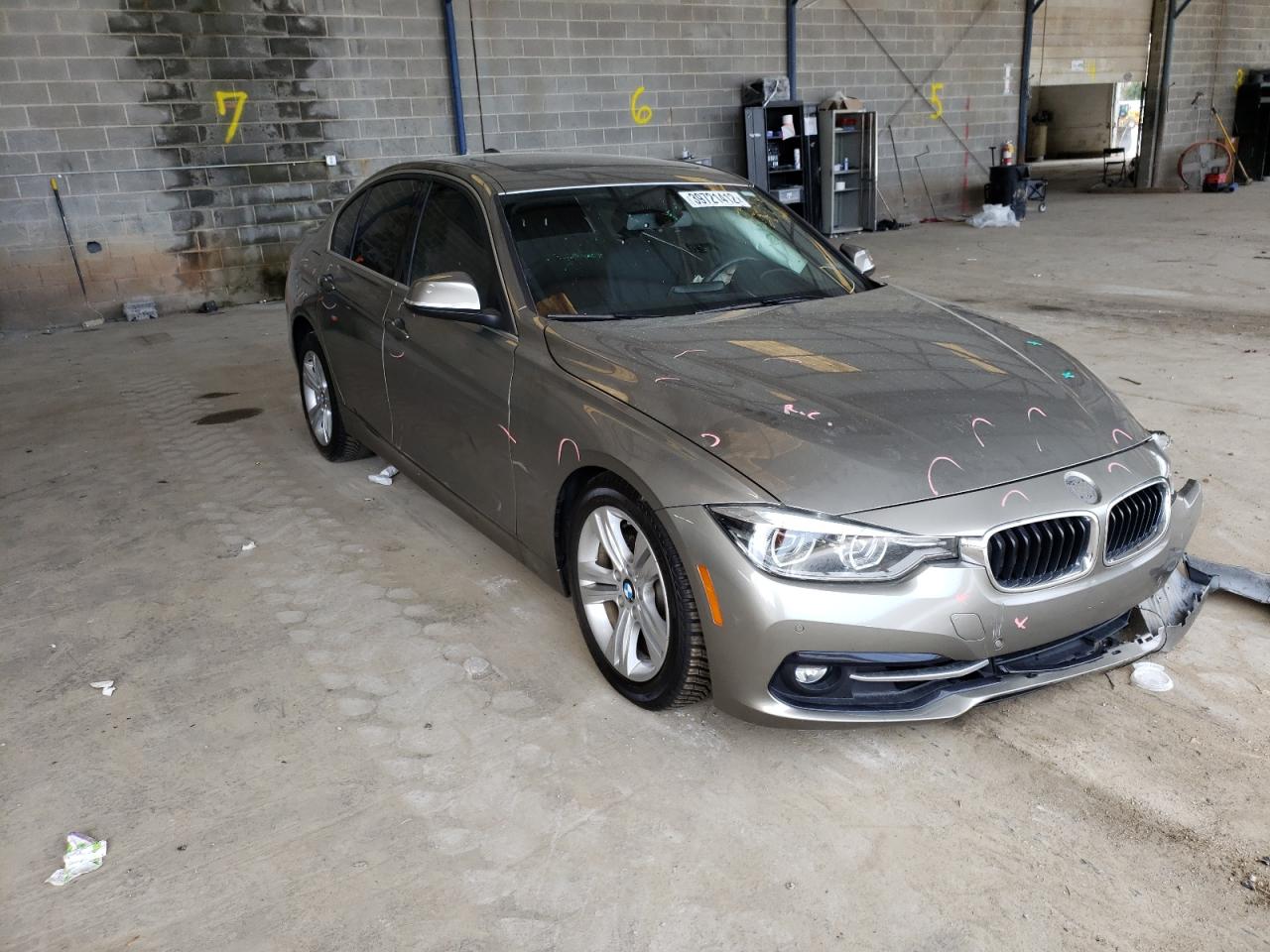 Photo 1 from auction – 2017 BMW 330 I with VIN WBA8B9G31HNU56599