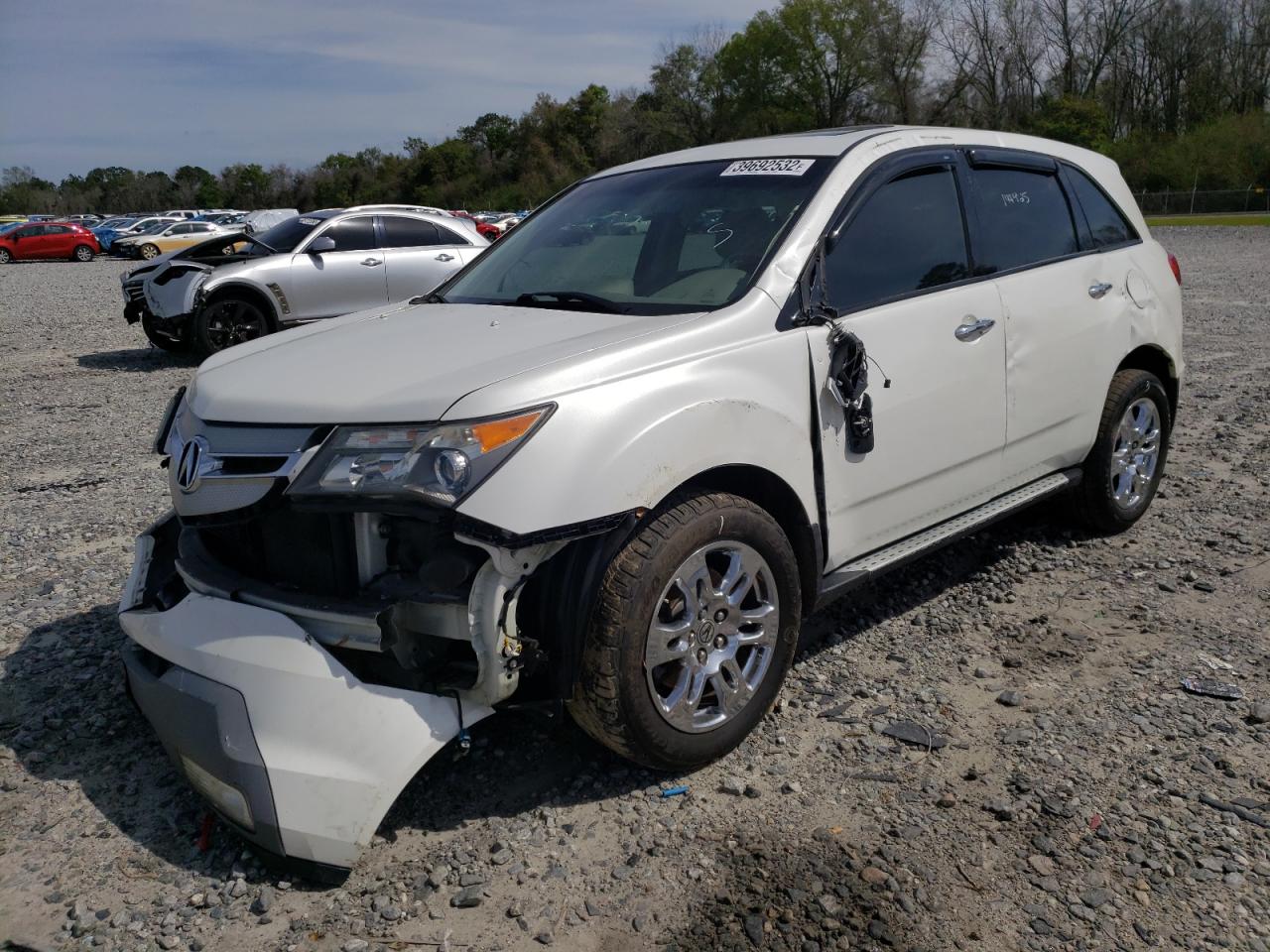 Photo 2 from auction – 2009 ACURA MDX TECHNO with VIN 2HNYD28649H526257