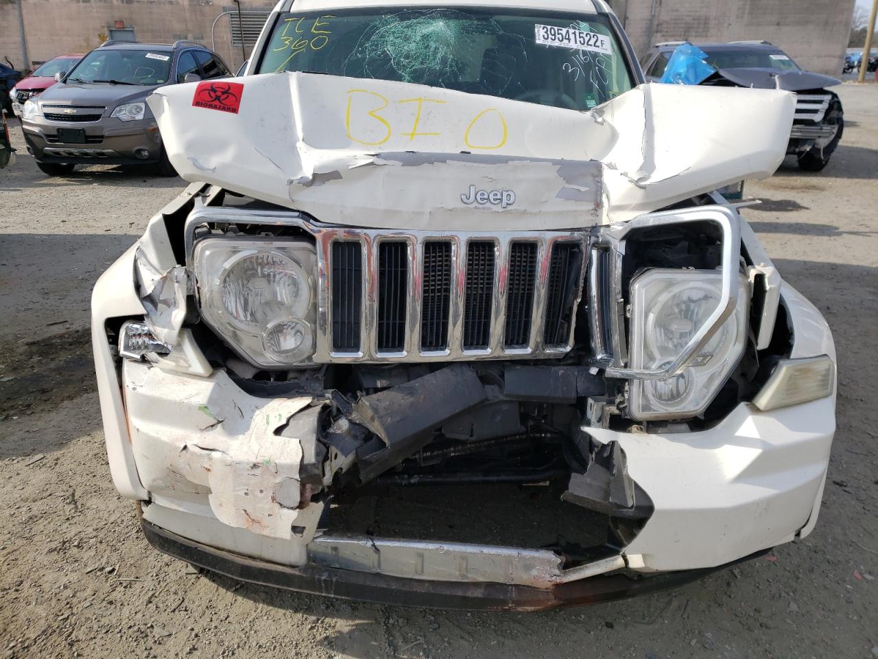 Photo 9 from auction – 2008 JEEP LIBERTY LI with VIN 1J8GN58K98W232102