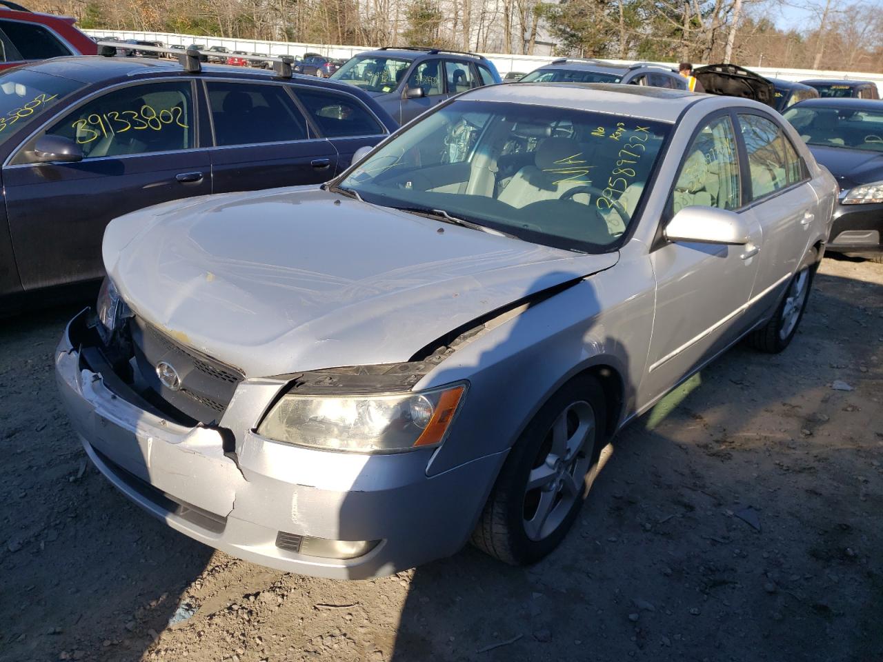 Photo 2 from auction – 2007 HYUNDAI SONATA SE with VIN 5NPEU46F77H293082